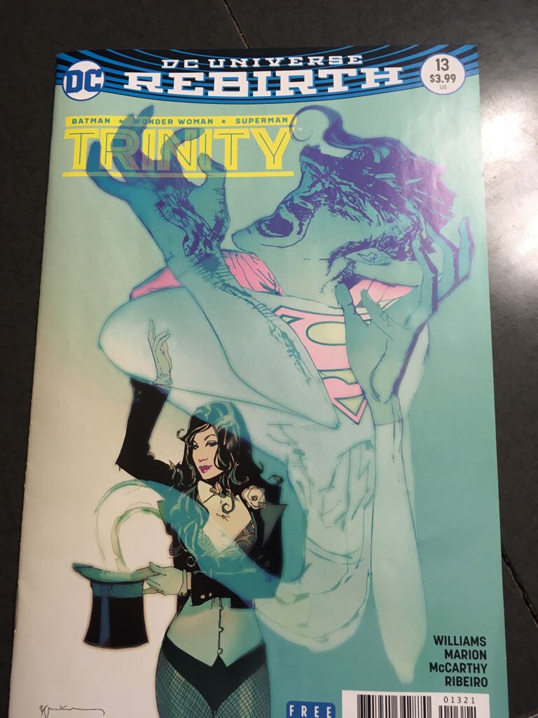 Trinity (2016) - DC - Rebirth (13 - 11/2017) comic book collectible [Barcode 76194134287001321] - Main Image 1