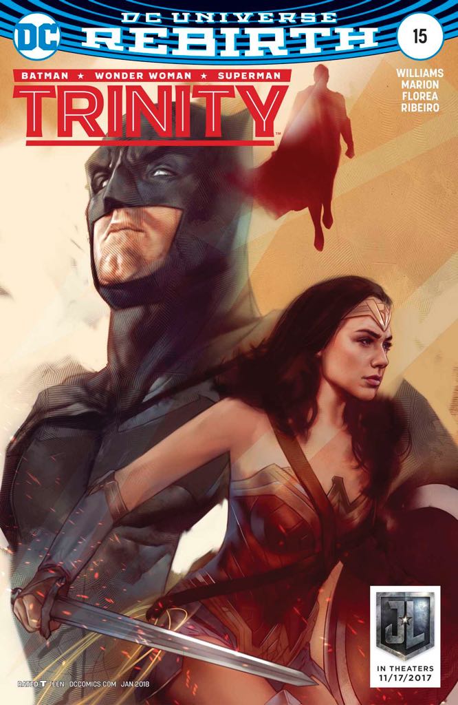 Trinity - DC Comics (15 - Jan 2018) comic book collectible [Barcode 761941270456] - Main Image 1