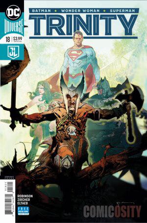 Trinity - DC Comics (18 - Mar 2018) comic book collectible [Barcode 76194134287001811] - Main Image 2