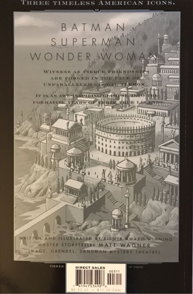 Trinity (2003) - DC Comics Inc. (3 - Oct 2003) comic book collectible [Barcode 761941270456] - Main Image 2