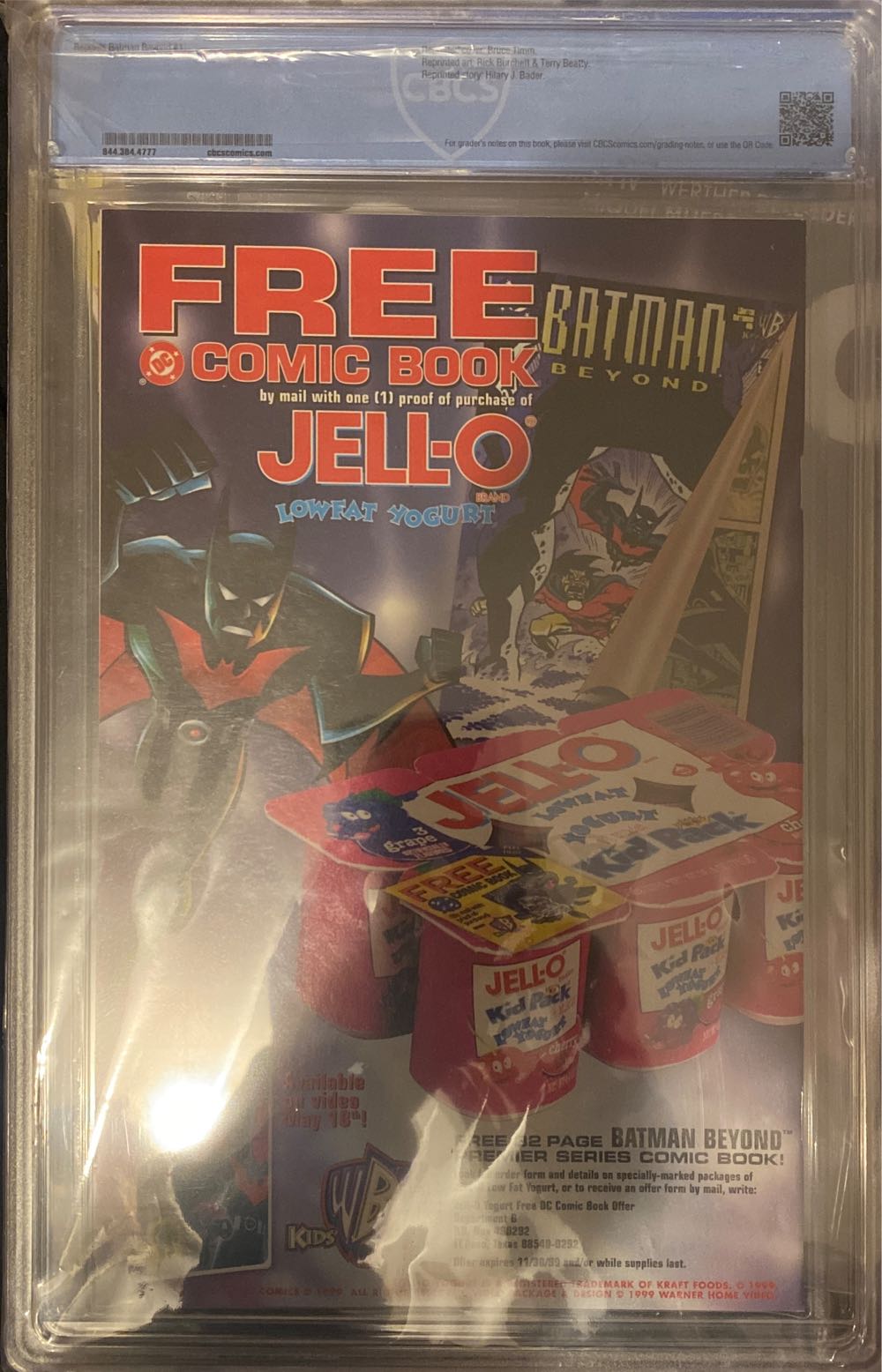 Batman Beyond - DC Comics (1 - Mar 1999) comic book collectible [Barcode 761941216379] - Main Image 2