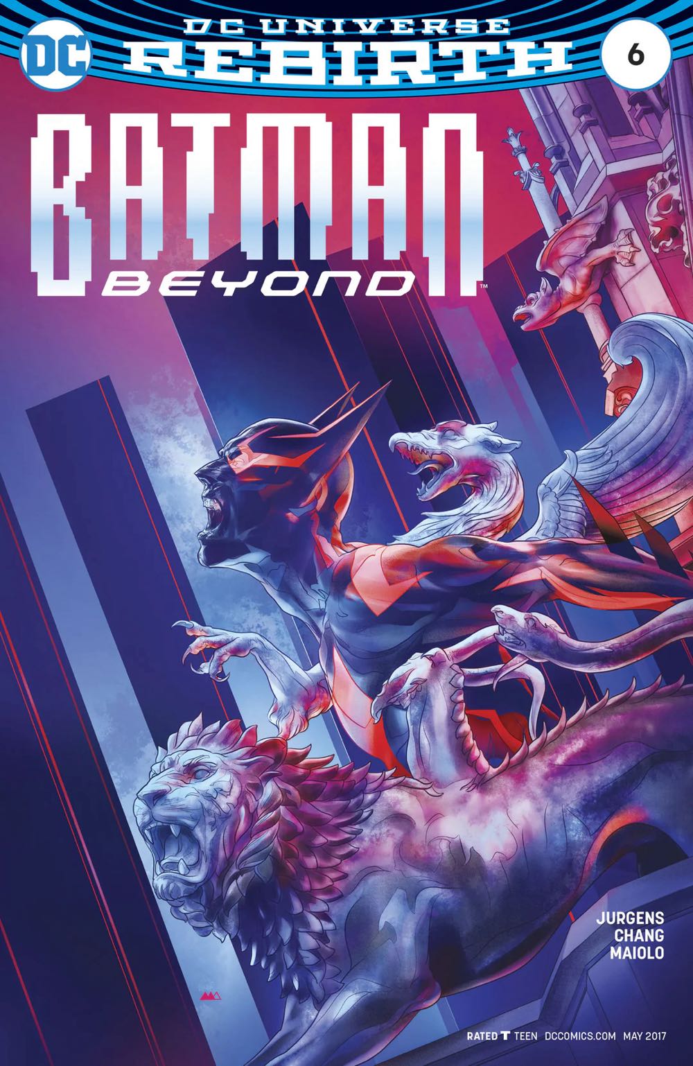 Batman Beyond - DC Comics (6 - May 2017) comic book collectible [Barcode 761941341774] - Main Image 2