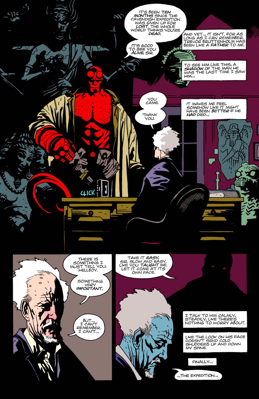 Hellboy: Seed of Destruction - Dark Horse Comics (3 - 05/1994) comic book collectible [Barcode 9781593070946] - Main Image 2