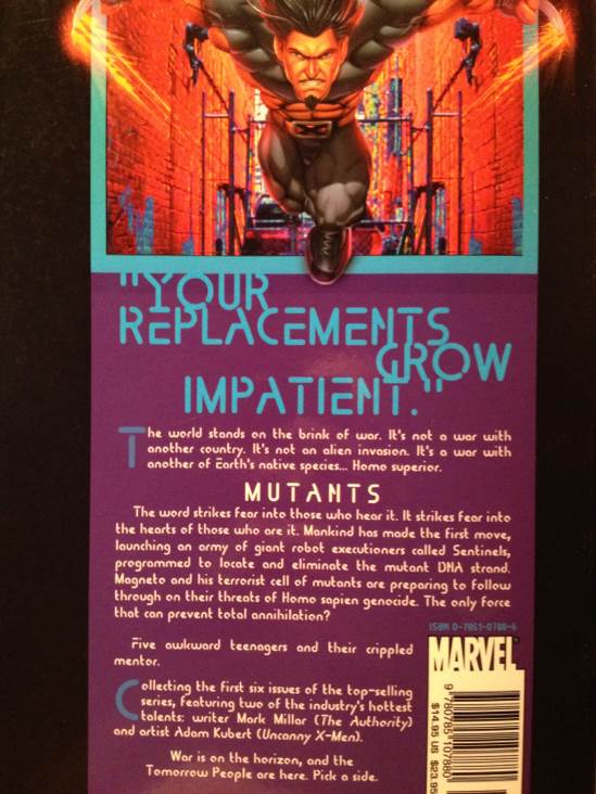 Ultimate X-Men - Marvel (123 - Mar 2002) comic book collectible [Barcode 759606074372] - Main Image 2