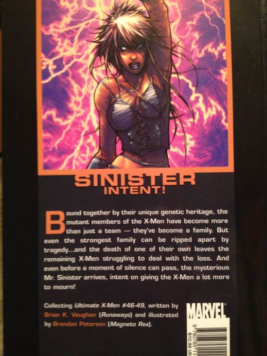 Ultimate X-Men: Vol 9 - Marvel (9) comic book collectible [Barcode 759606074372] - Main Image 2