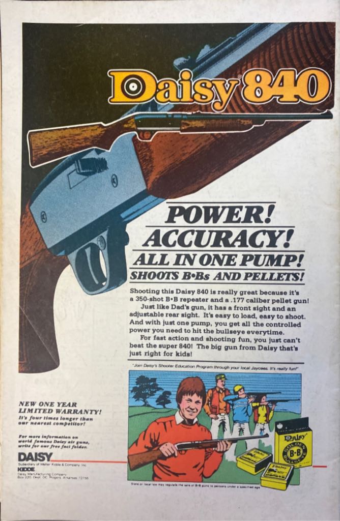 Adventure Comics - DC Comics (474 - Aug 1980) comic book collectible [Barcode 070989304154] - Main Image 2