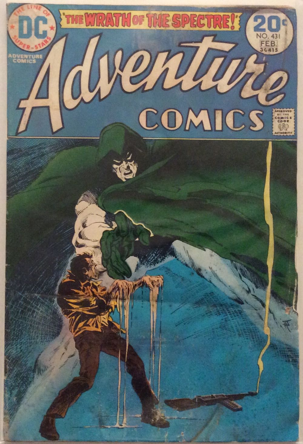Adventure Comics - DC Comics (431 - Feb 1974) comic book collectible - Main Image 2