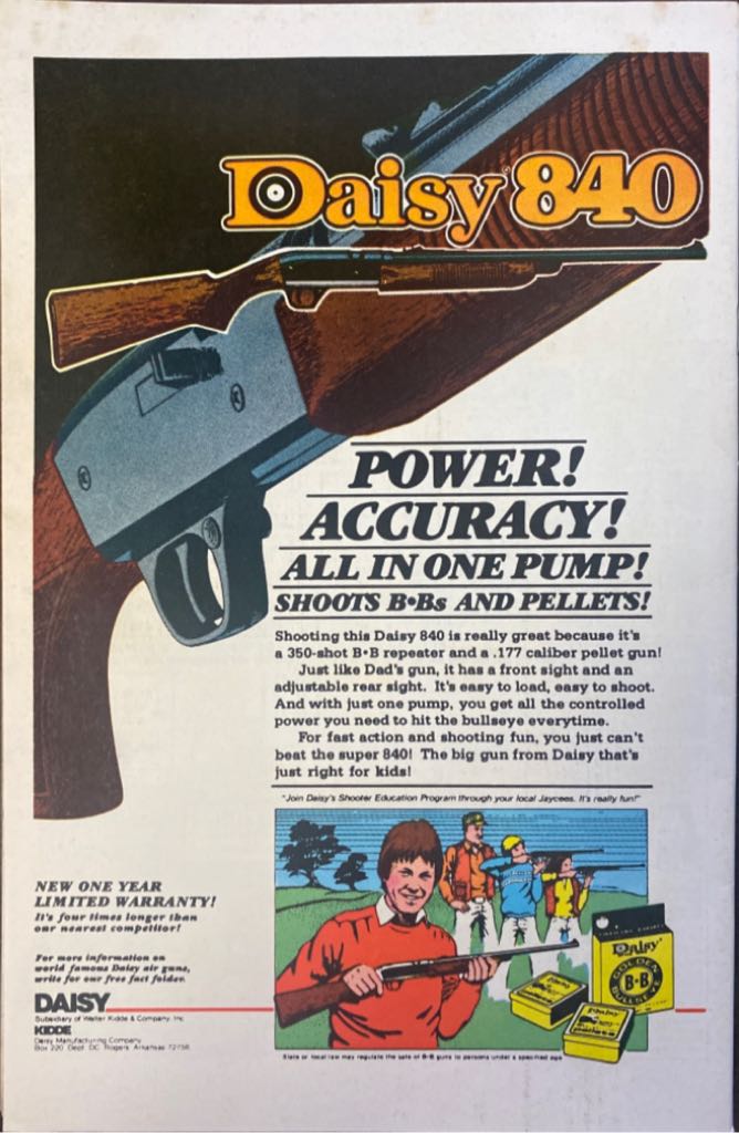 Adventure Comics - DC (Detective Comics) (476 - Oct 1980) comic book collectible [Barcode 070989304154] - Main Image 2