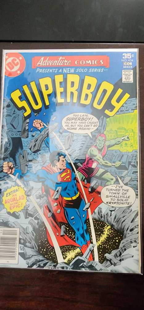 Adventure Comics - DC (Detective Comics) (455 - Dec 1977) comic book collectible [Barcode 070989304154] - Main Image 2
