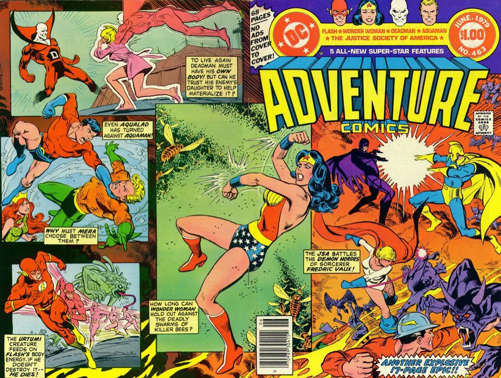 Adventure Comics - DC (Detective Comics) (463 - Jun 1979) comic book collectible [Barcode 07098930415406] - Main Image 2