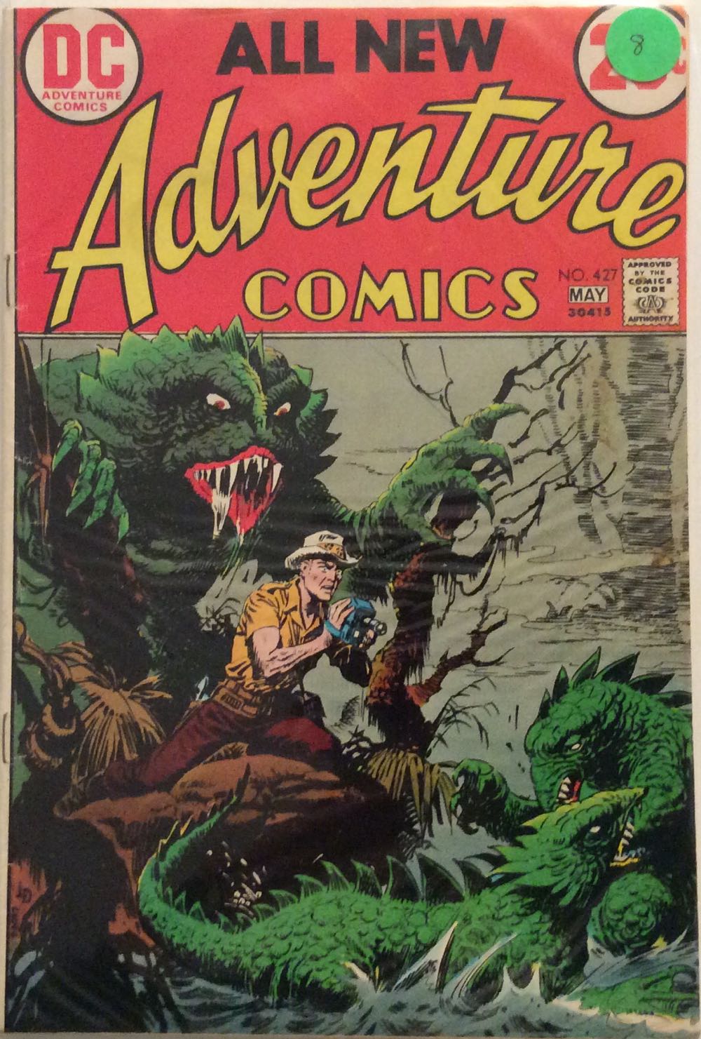 Adventure Comics - DC (427 - 05/1973) comic book collectible [Barcode 619412810201111] - Main Image 2