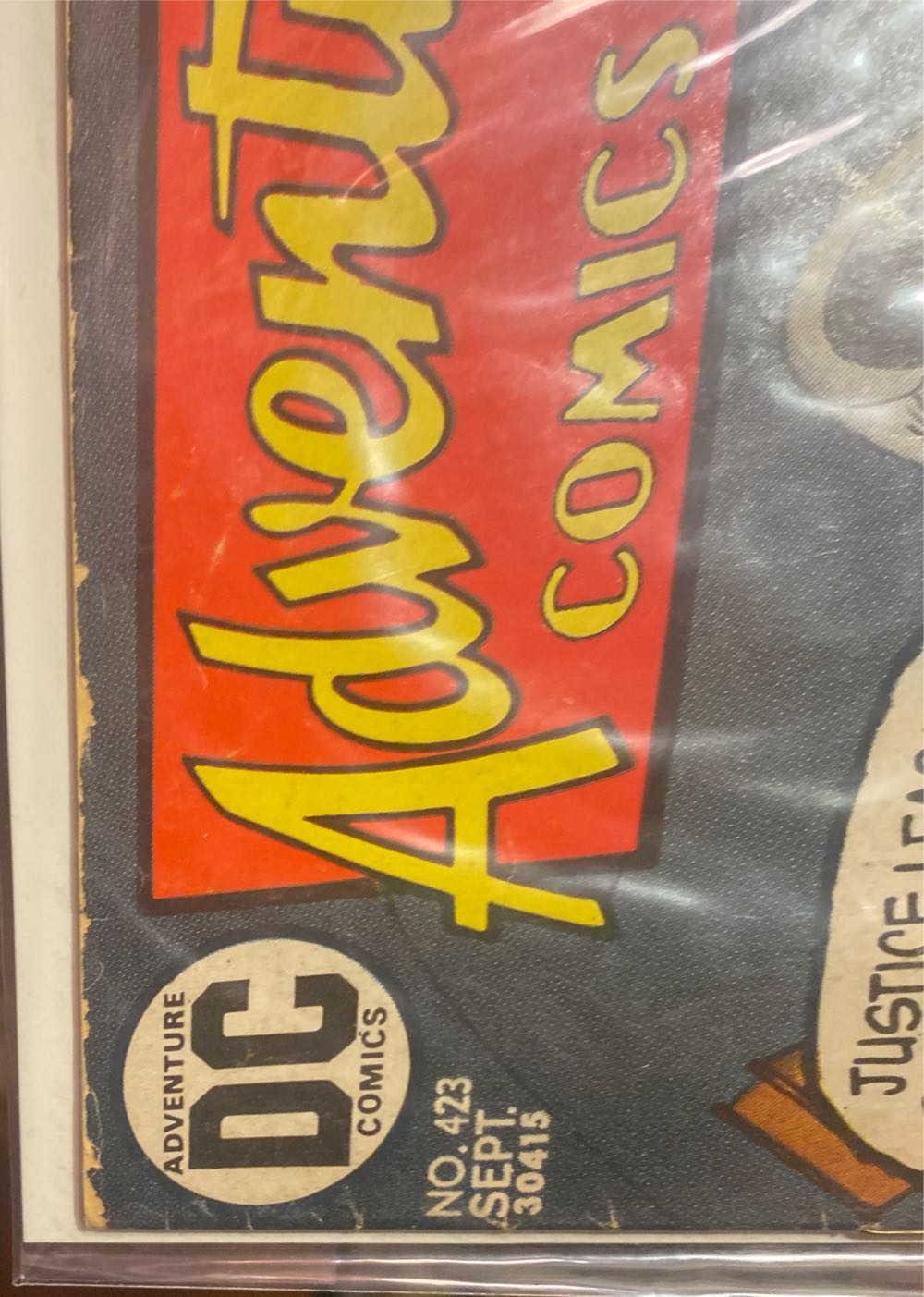 Adventure Comics - DC (Detective Comics) (423 - Sep 1972) comic book collectible [Barcode 619412810201111] - Main Image 3