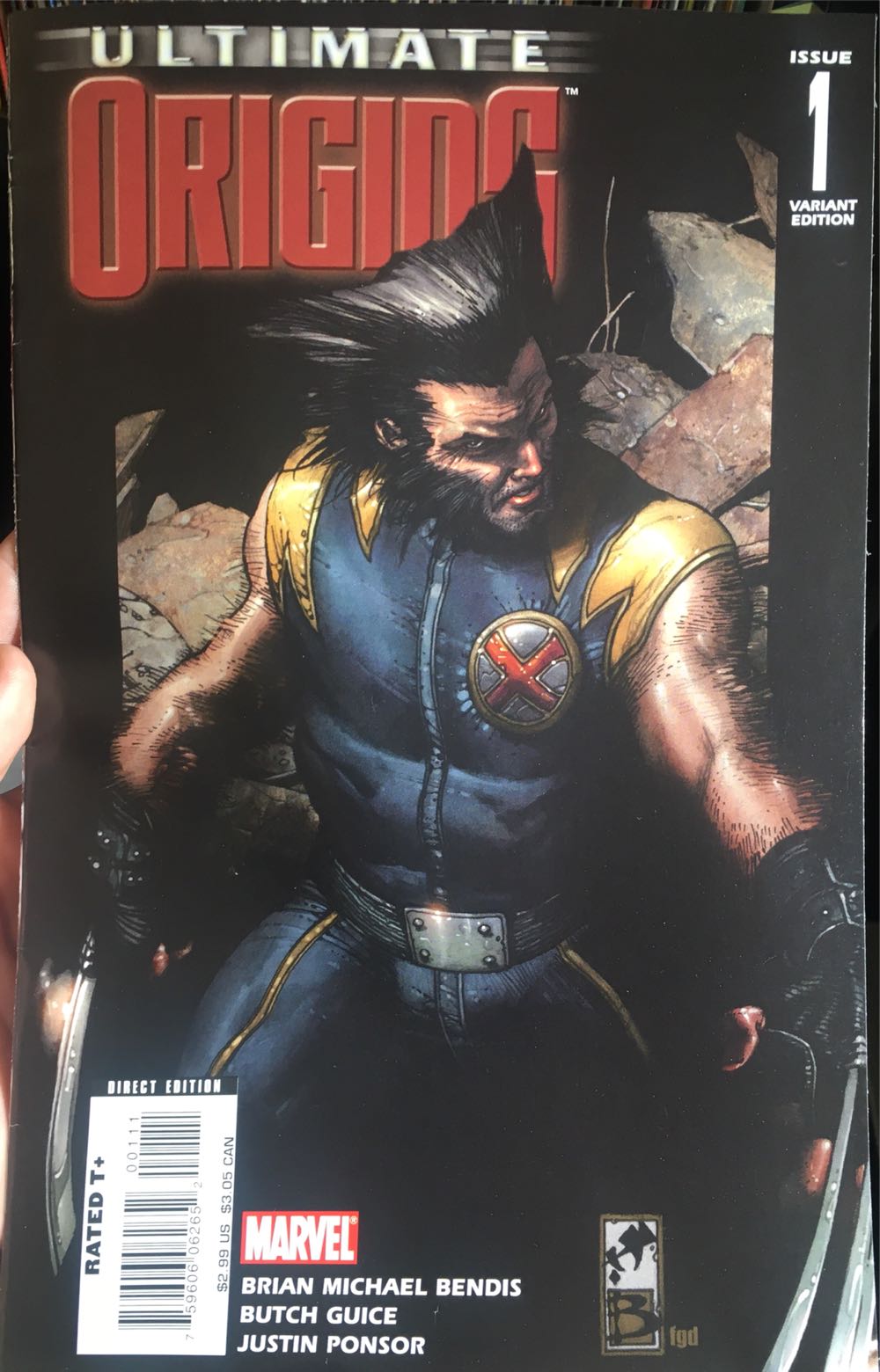 Wolverine: Ultimate Origins - Marvel Comics (1 - 08/2008) comic book collectible [Barcode 75960606265200111] - Main Image 2