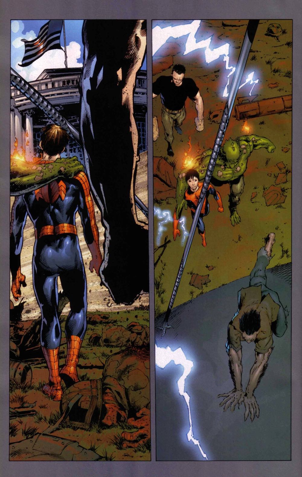 Ultimate Six - Marvel Comics (5 - Feb 2004) comic book collectible [Barcode 759606054664] - Main Image 2