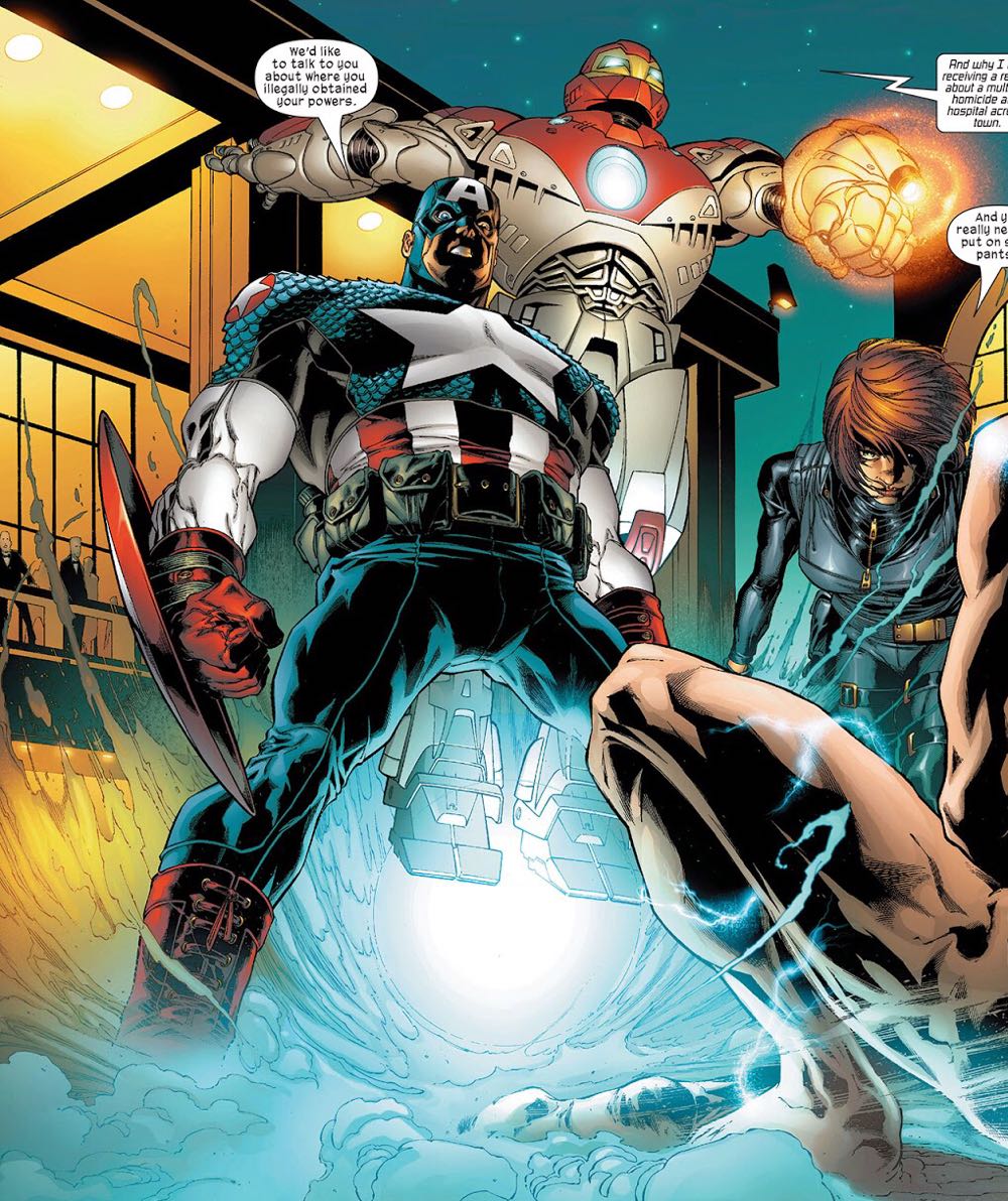 Ultimate Six - Marvel Comics (5 - Feb 2004) comic book collectible [Barcode 759606054664] - Main Image 4