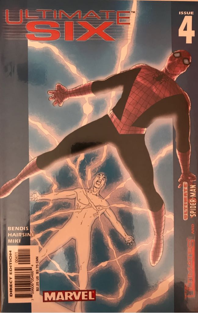 Ultimate Six - Marvel Comics (4 - Jan 2004) comic book collectible [Barcode 75960605466400411] - Main Image 1