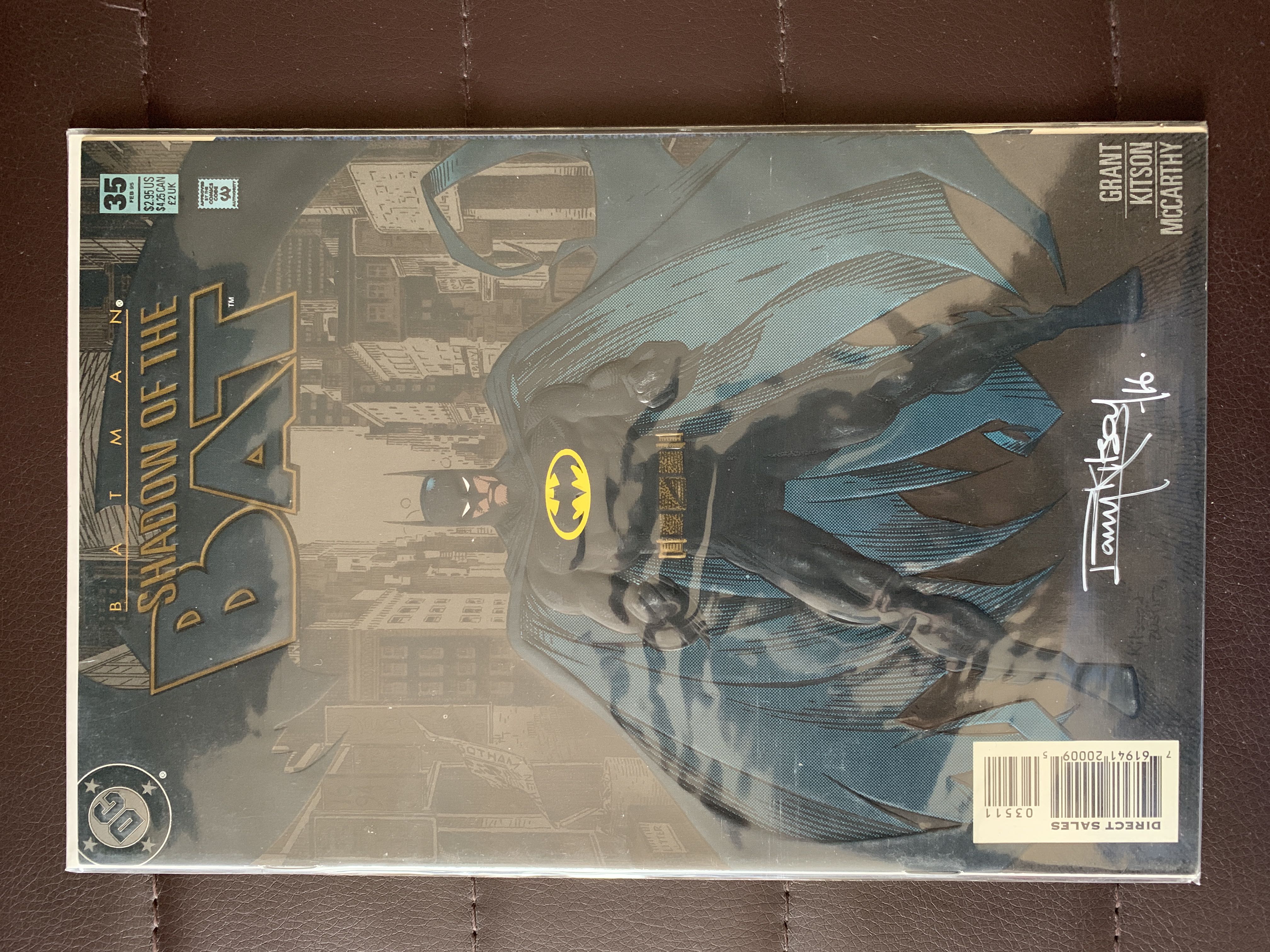 Batman Shadow of the Bat #35 - DC Comics (35 - Feb 1995) comic book collectible [Barcode 76194120009503511] - Main Image 2