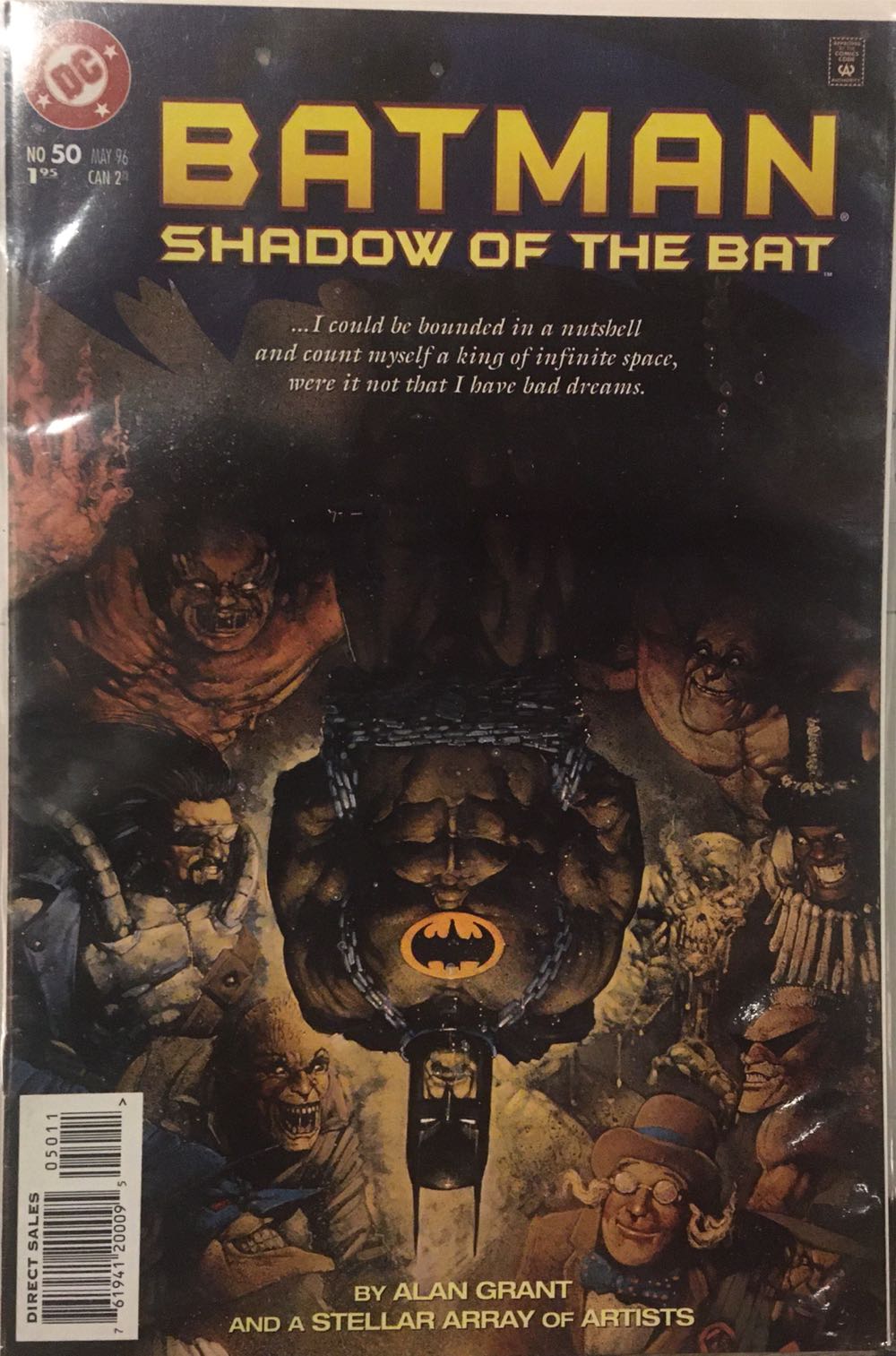 Batman: Shadow of the Bat - DC Comics (50 - May 1996) comic book collectible [Barcode 76194120009505011] - Main Image 2