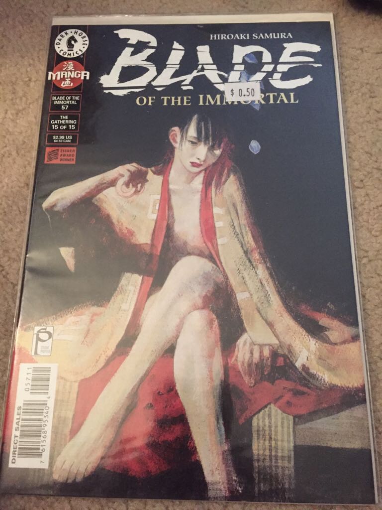 Blade of the Immortal - Dark Horse Comics (57 - May 2001) comic book collectible [Barcode 761568953404] - Main Image 1