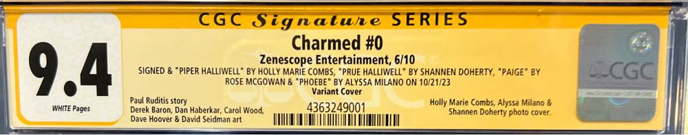 Charmed - Zenescope Entertainment (0 - Jun 2010) comic book collectible [Barcode 705105713847] - Main Image 2