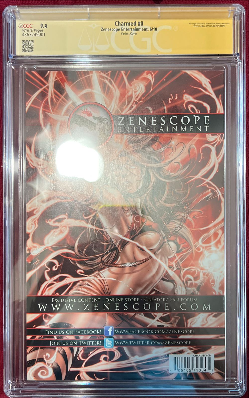 Charmed - Zenescope Entertainment (0 - Jun 2010) comic book collectible [Barcode 705105713847] - Main Image 3