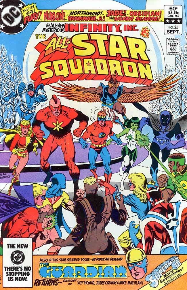 All-Star Squadron - DC (Detective Comics) (25 - Sep 1983) comic book collectible [Barcode 7098931111] - Main Image 3