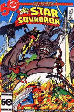All-Star Squadron - DC (54 - Feb 1986) comic book collectible [Barcode 7098931111] - Main Image 1
