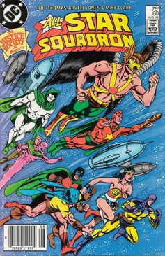 All-Star Squadron - DC Comics (60 - Aug 1986) comic book collectible [Barcode 7098931111] - Main Image 1