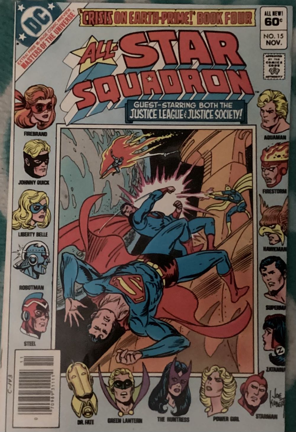 All-Star Squadron - DC Comics (15 - Nov 1982) comic book collectible [Barcode 7098931111] - Main Image 2