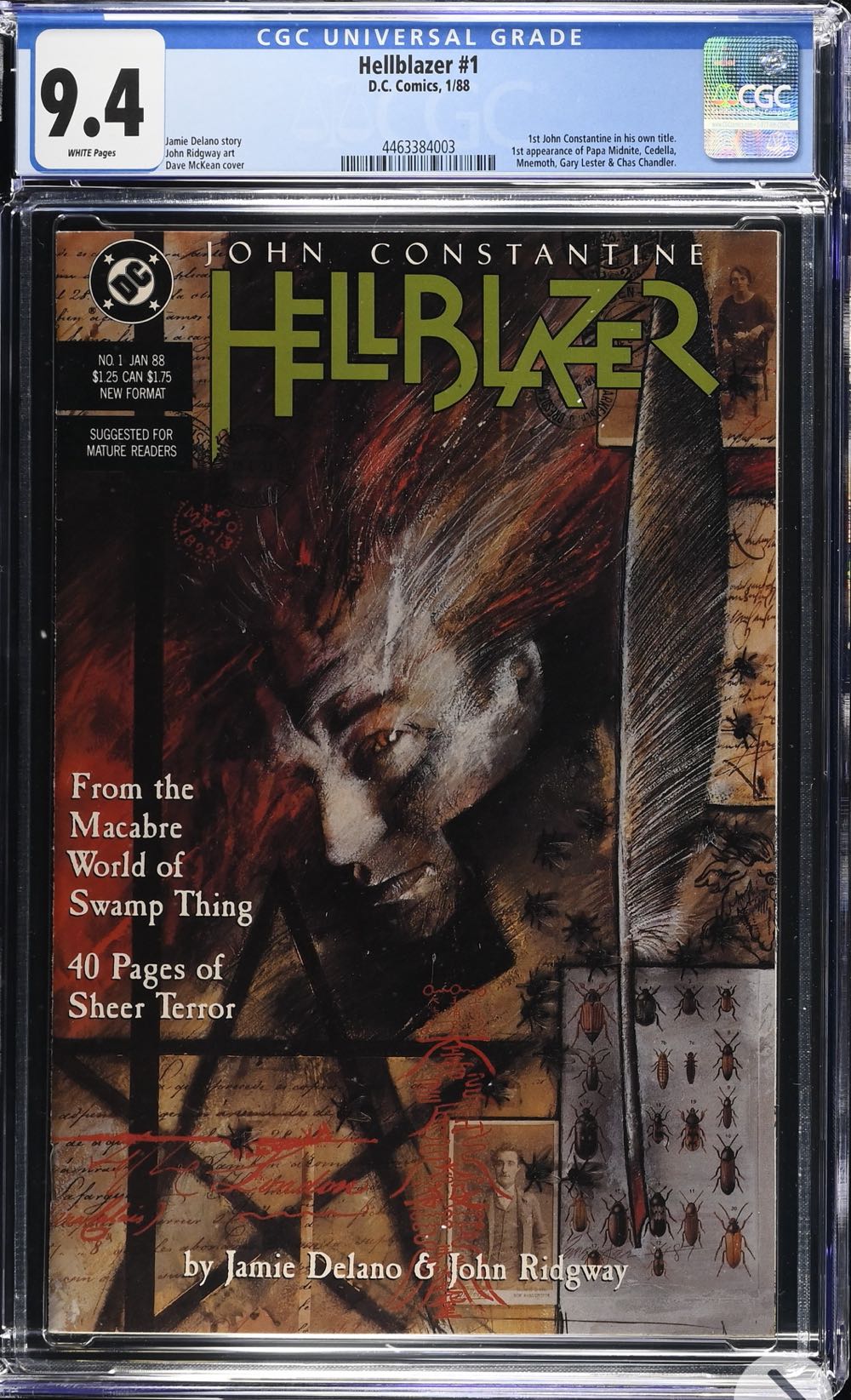 Hellblazer - Vertigo (DC Comics) (1 - Jan 1988) comic book collectible - Main Image 2