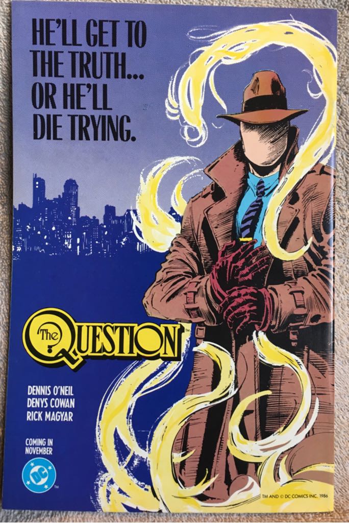 Vigilante - DC (Detective Comics) (38 - Feb 1987) comic book collectible [Barcode 761941269856] - Main Image 2