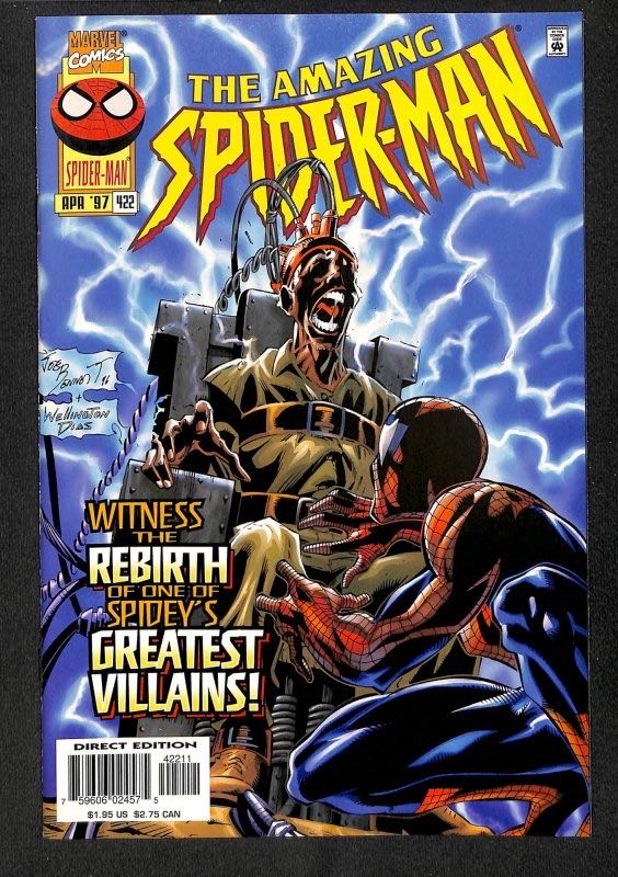 The Amazing Spider-Man - Marvel Comics (423 - May 1997) comic book collectible [Barcode 75960602457542311] - Main Image 3