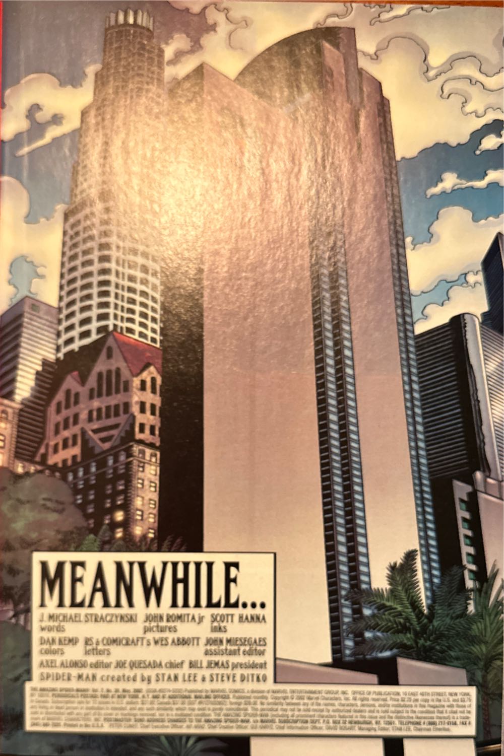 The Amazing Spider-Man - Marvel Comics (39 - 05/2002) comic book collectible [Barcode 75960604716103911] - Main Image 2