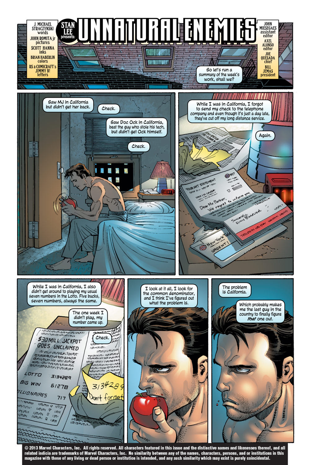 The Amazing Spider-Man - Marvel Comics (46 - Dec 2002) comic book collectible [Barcode 75960604716104611] - Main Image 2