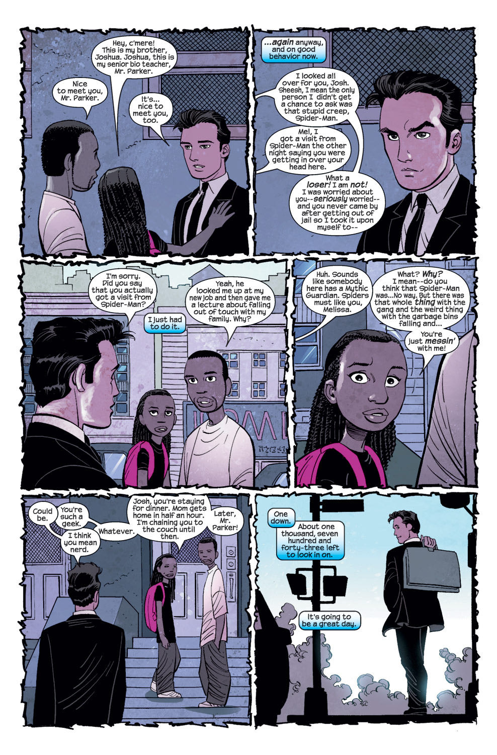 The Amazing Spider-Man - Marvel Comics (56 - Oct 2003) comic book collectible [Barcode 75960604716105611] - Main Image 4