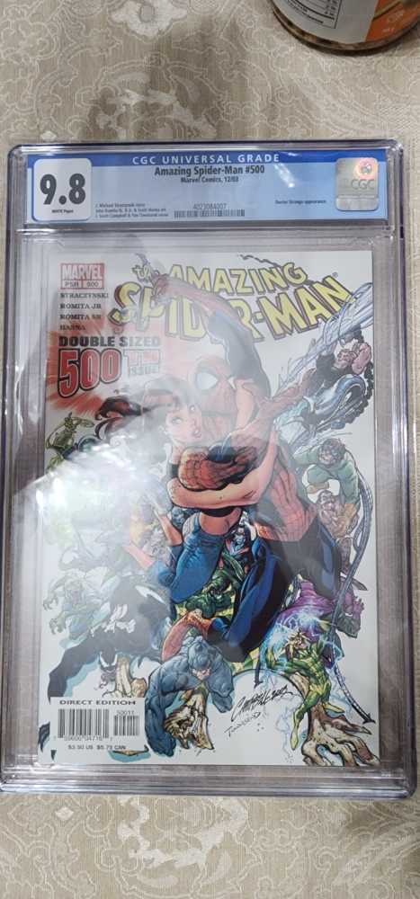 The Amazing Spider-Man - Marvel Comics (500 - Dec 2003) comic book collectible [Barcode 75960604716150011] - Main Image 2