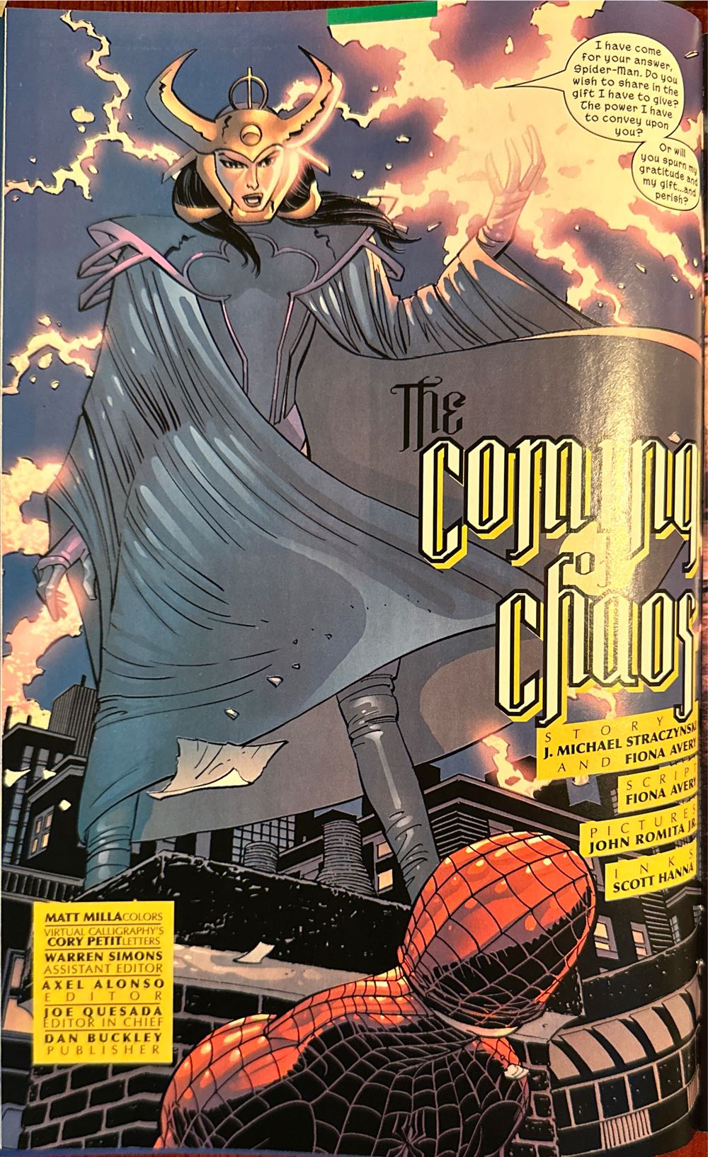 The Amazing Spider-Man 504 - Marvel Comics Amazing Spider-man* (504 - Apr 2004) comic book collectible [Barcode 75960604716150411] - Main Image 2