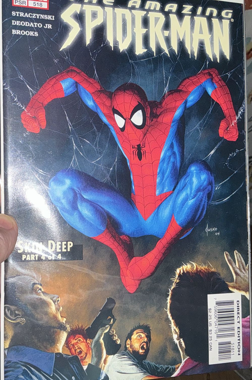 The Amazing Spider-Man 518 - Marvel Comics Amazing Spider-man* (518 - May 2005) comic book collectible [Barcode 75960604716151811] - Main Image 3