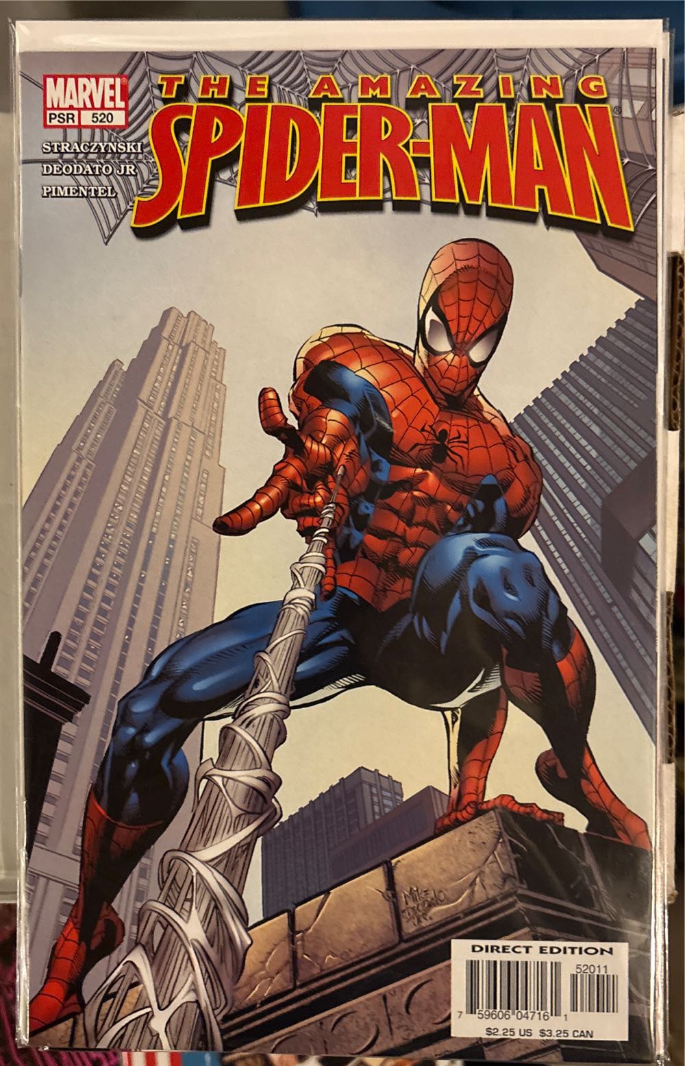 ASM - Marvel (520 - Jul 2005) comic book collectible [Barcode 75960604716152011] - Main Image 3
