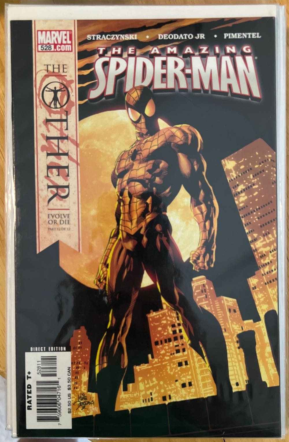 The Amazing Spider-Man - Marvel (528 - Mar 2006) comic book collectible [Barcode 75960604716152811] - Main Image 3