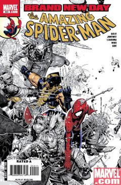 The Amazing Spider-Man - Marvel Publishing Inc. (555 - Jun 2008) comic book collectible [Barcode 75960604716155511] - Main Image 1