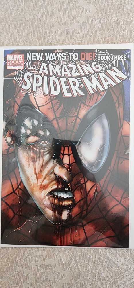 The Amazing Spider-Man (vol.2) - Marvel Comics (570 - Nov 2008) comic book collectible [Barcode 75960604716157011] - Main Image 2