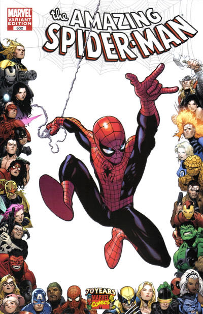 The Amazing Spider-Man 602 - Marvel Comics Amazing Spider-man* (602 - Oct 2009) comic book collectible [Barcode 75960604716160211] - Main Image 2