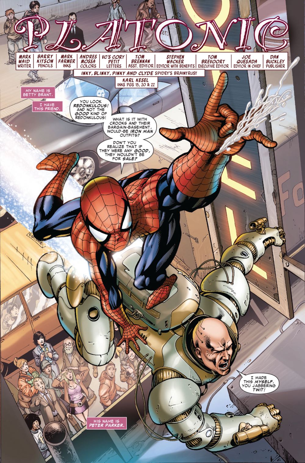 Amazing Spider-Man, The Vol. 2 - Marvel Comics (583 - Mar 2009) comic book collectible [Barcode 75960604716158311] - Main Image 3