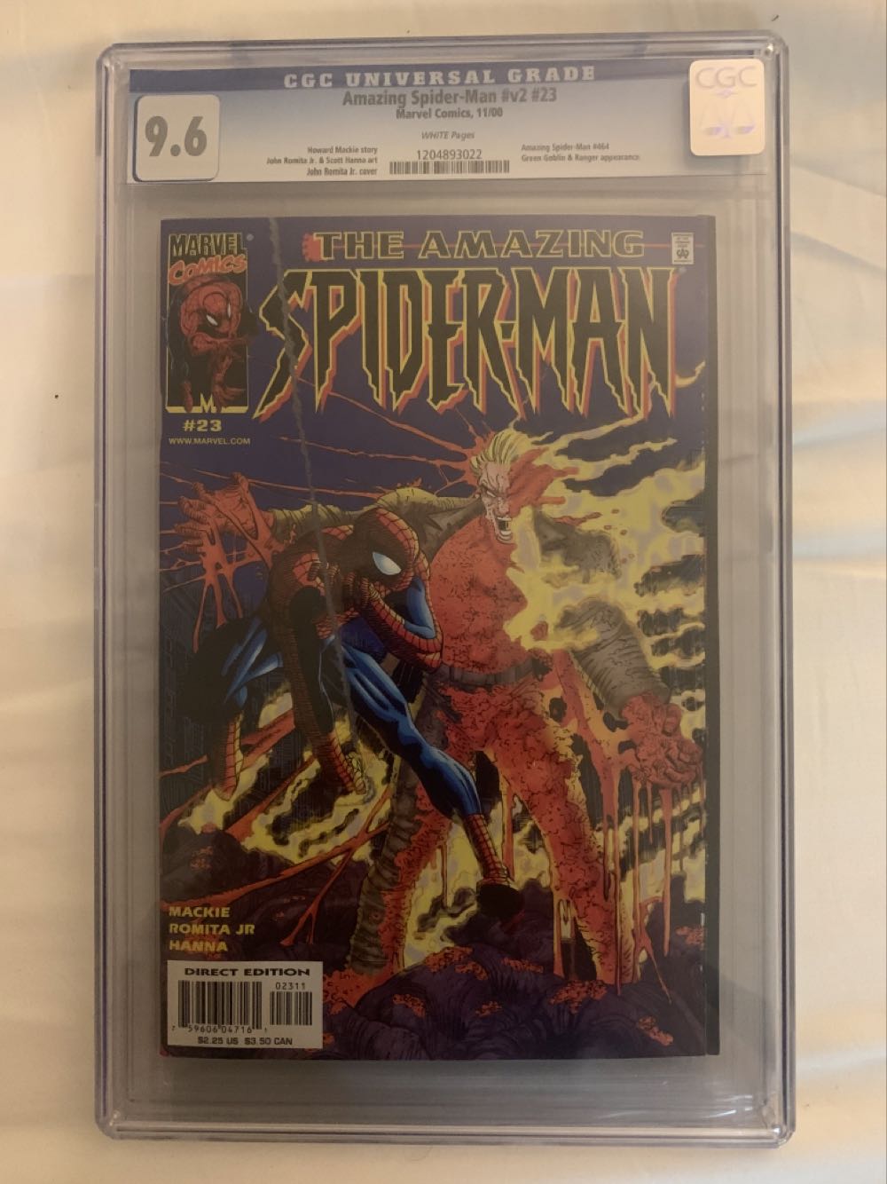 The Amazing Spider-man 464 - Marvel Comics Amazing Spider-man* (23 - Sep 2000) comic book collectible [Barcode 75960604716102311] - Main Image 4