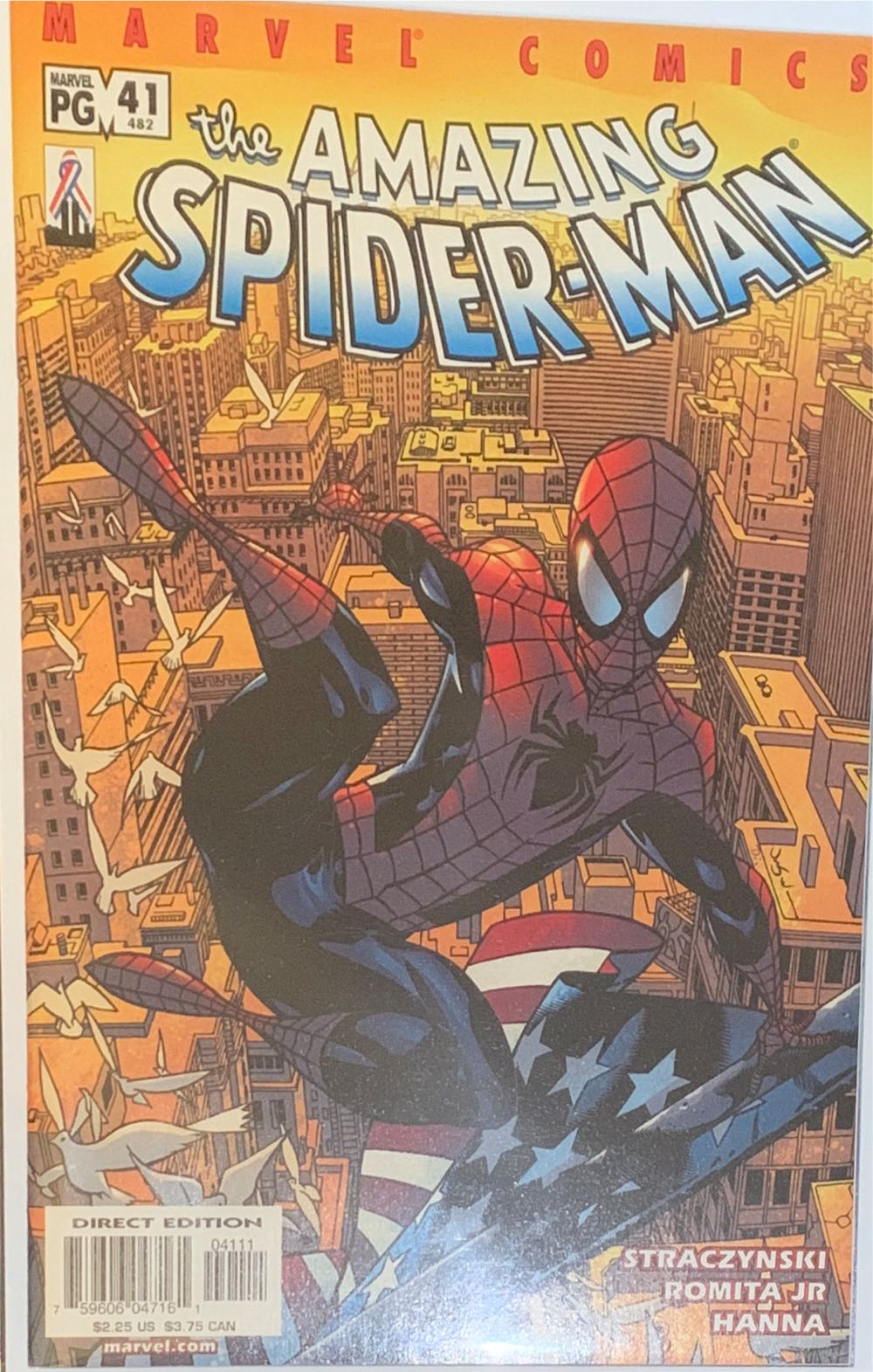Amazing Spider-Man vol. 2 - Marvel (41 - Jul 2002) comic book collectible [Barcode 75960604716104111] - Main Image 2