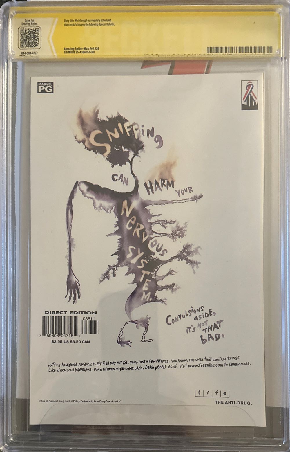 Amazing Spider-man, The - Marvel (36 - 12/2001) comic book collectible [Barcode 759606047161] - Main Image 7