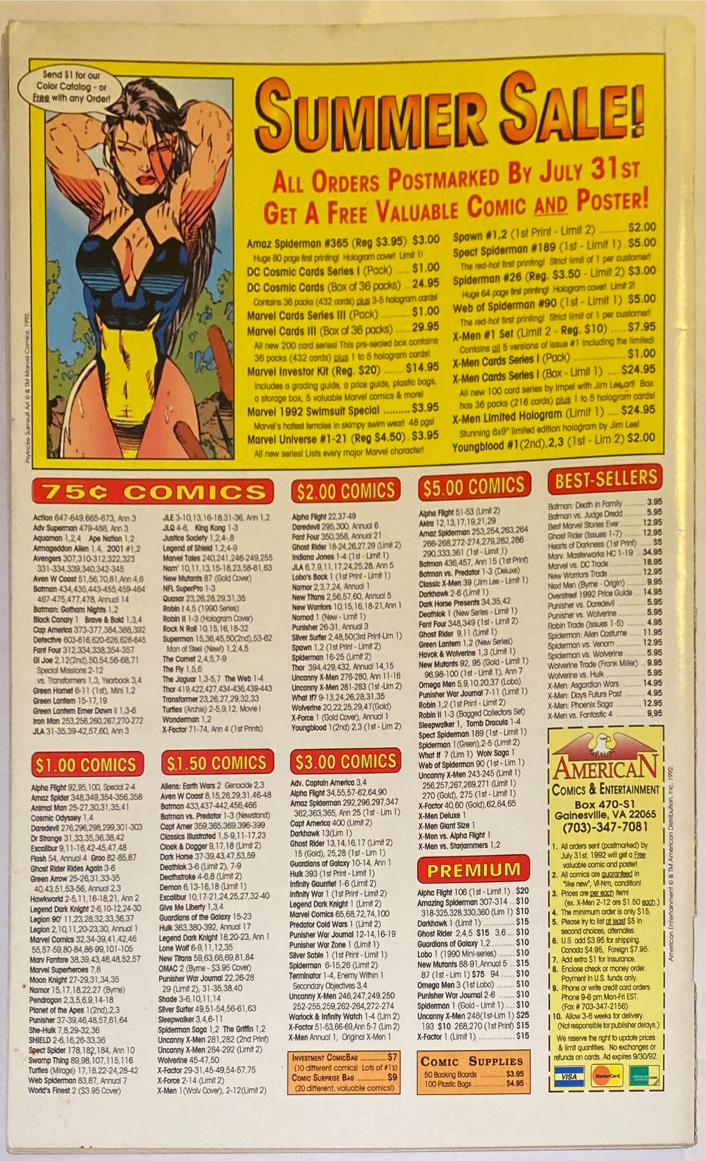 The Amazing Spider-Man - Marvel (365 - Aug 1992) comic book collectible [Barcode 071486024576] - Main Image 2