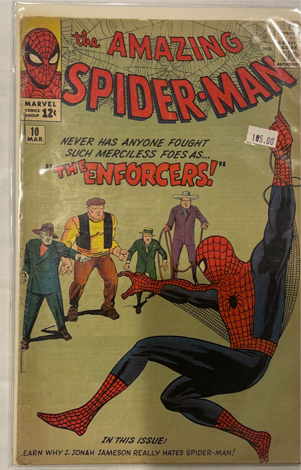 The Amazing Spider-Man - Marvel (10 - Mar 1964) comic book collectible [Barcode 071486024576] - Main Image 2