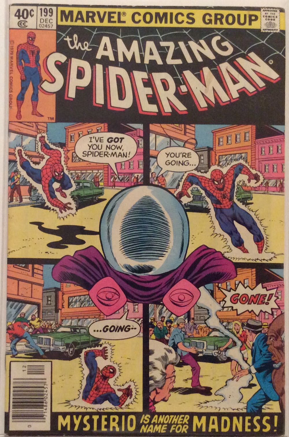 Amazing Spider-man, The - Marvel Comcs (199 - Dec 1979) comic book collectible [Barcode 071486024576] - Main Image 2
